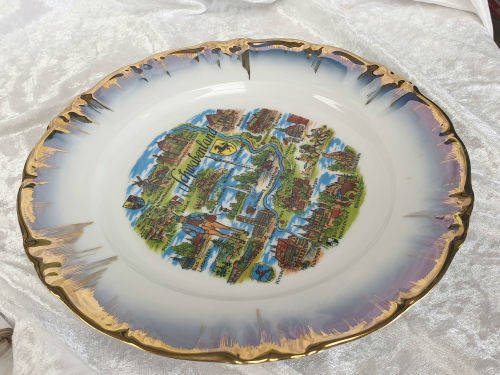 Vintage  Winterling Schwarzenbach Bavaria Plate - 255mm -Germany