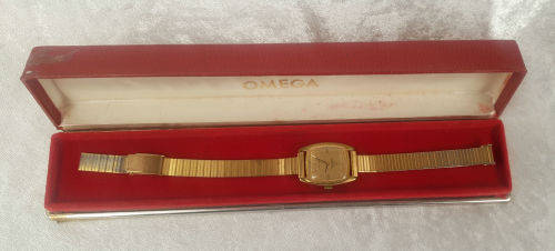 Vintage OMEGA De Ville Automatic Ladies watch in Omega Box -Working
