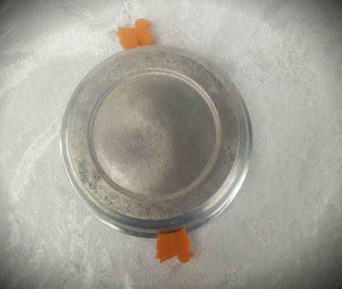 Vintage 1950s Majestic Baby Food Dish Warmer and Server with -- Made in the USA 55x226x210mm