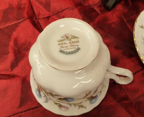 Vintage Royal Albert Bone China BRIGADOON Trio -Mint Condition-3 available