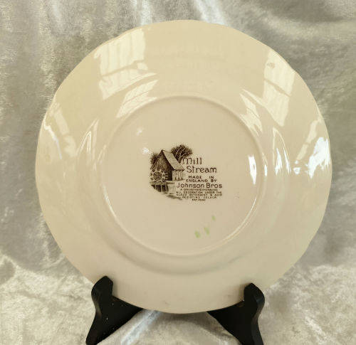 Vintage Genuine Handengraving MILLSTREAM Plate 180mm by Jhonson Bros england (5 available)