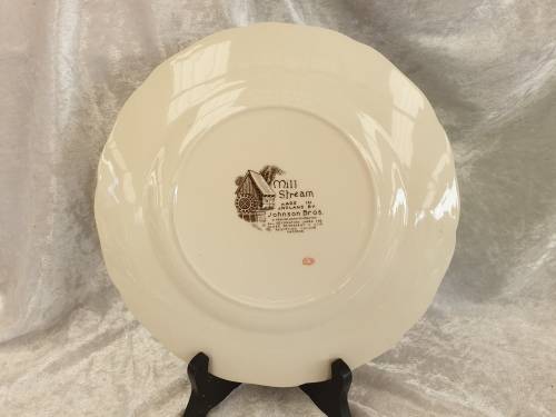 Vintage Genuine Handengraving MILLSTREAM Plate 227mm by Jhonson Bros england (5 available)