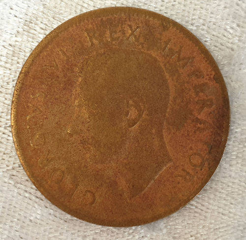 1942  1d - 1 Penny George V Penny-