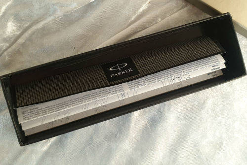 Beautiful Vintage Parker Ball Point Pen and Pencil set in Gold and silver Trim -iNK STILL OK