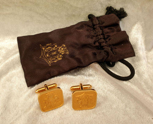 Pair of Vintage Cufflinks in Bag