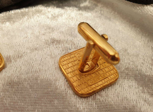 Pair of Vintage Cufflinks in Bag