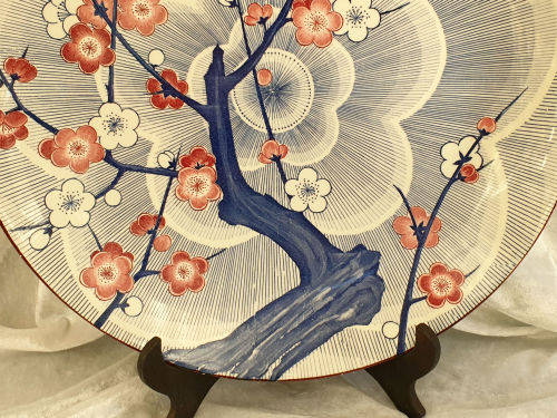 Vintage limited Reproduction of a 16th Century imperial imari Porcelain wallplate  Collector Series