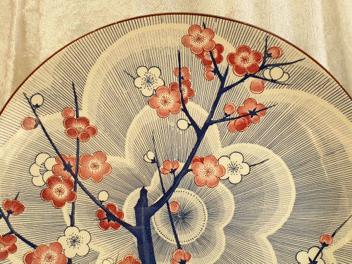 Vintage limited Reproduction of a 16th Century imperial imari Porcelain wallplate  Collector Series