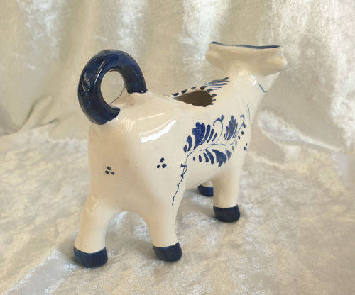 Delfts Blue Cow Creamer 100x170x50mm Hand Painted Holland