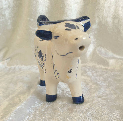 Delfts Blue Cow Creamer 100x170x50mm Hand Painted Holland