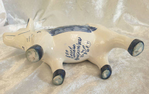 Delfts Blue Cow Creamer 100x170x50mm Hand Painted Holland