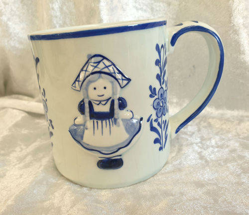 Delfts Blue Cup 95x120x85mm Hand Painted Holland