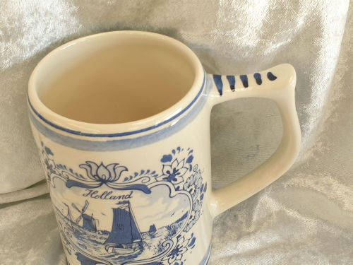 Delfts Blue Cup 135x140x190mm Hand Painted Holland