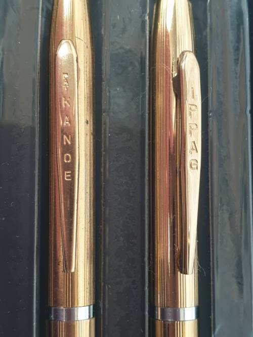 a Vintage Slimline IPPAG Pencil (Working fine)+ a Vintage Pat. KANOE Pencil(lead seems to be stuck)