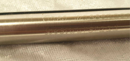 Pre-owned Parker Frontier USA IE  - in Parker Case - Engraving on cap and Barrel -Ink is dry