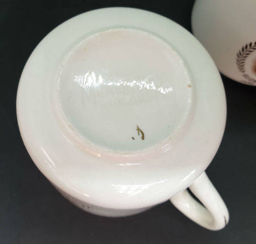2 Vintage Mid winter June 2nd 1953 Elizabeth II Coronation Cups - One Cracked