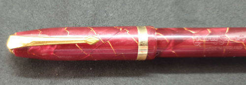 Vintage 1950's Conway Stewart 84 Fountain Pen 14kt gold nib is bend ..see photos