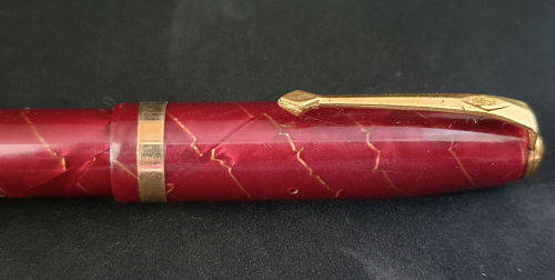 Vintage 1950's Conway Stewart 84 Fountain Pen 14kt gold nib is bend ..see photos