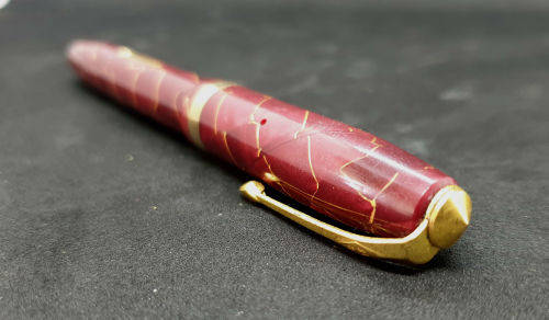 Vintage 1950's Conway Stewart 84 Fountain Pen 14kt gold nib is bend ..see photos