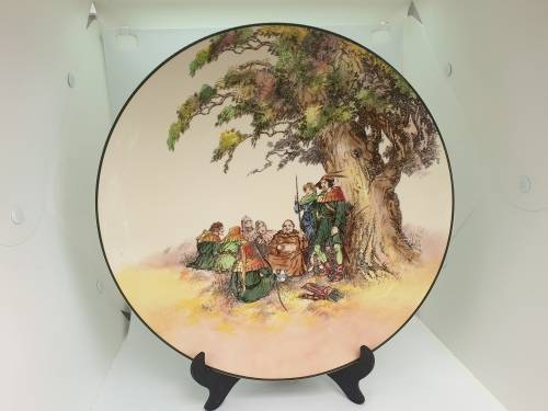 Large Vintage Royal Doulton `The Greenwood Tree`D6341 Charger Plate 342mm