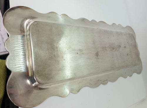 Vintage Transvaal and O.V.S Chamber of Mines Prevention of accidents Trophy Tray 420x172mm