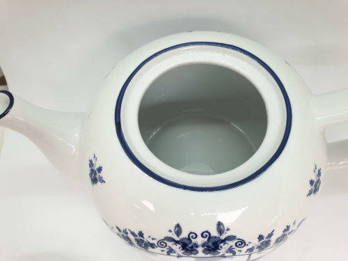 Vintage Blue and white Delft Coffee Pot OUDE MOLEN FABRIEK Holland  150x270x175mm