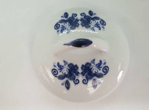 Vintage Blue and white Delft Coffee Pot OUDE MOLEN FABRIEK Holland  150x270x175mm