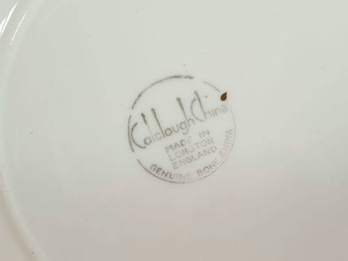 Vintage Colclough Genuine Bone China Cakeplate made in Longton England 230x227mm