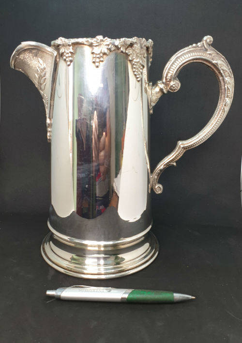 Vintage 1965 Chamber of Mines West Rand Inter-Mines safety competition Trophy Jug  232x245x147mm