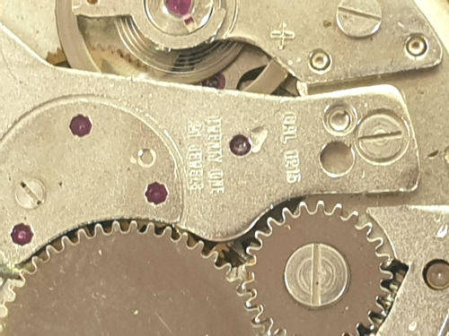 Rare Vintage Swiss Made MuLma watch 21 jewels 5ATM electronically Timed -Working -no strap