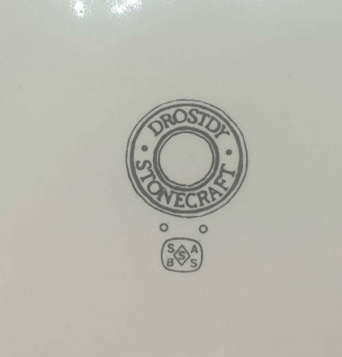 1889 to 1989 British-South Africa Police Centenary Plate- Drosdy Stonecraft 262mm