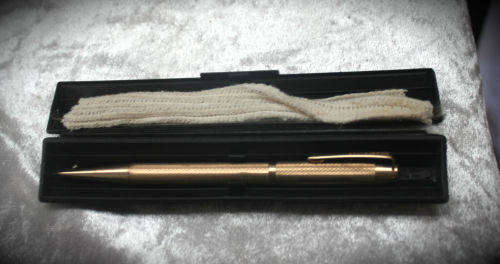 Vintage YARD-O-LED ROLLED GOLD TWIST PENCIL in Original Box