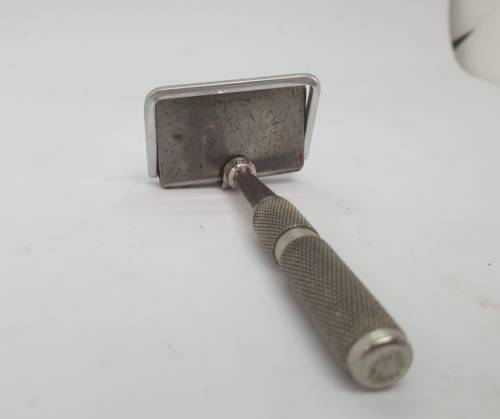 Antique 1920`s Rolls Imperial Razor no 2  in Nickel plated metal sharpening case -in original box