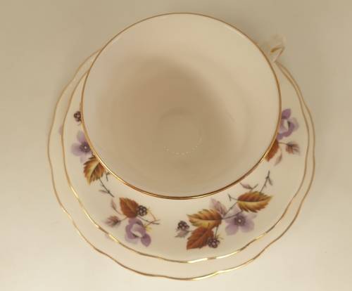 Vintage Queen Anne Bone China Trio- Ridgeway Potteries England - 5 available