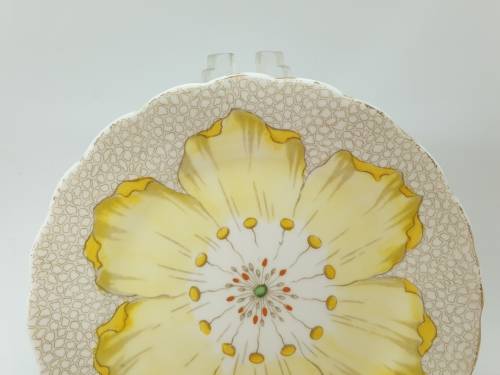 Vintage TUSCAN Fine English Bone China Plate 162mm (Gold Rim Faded)