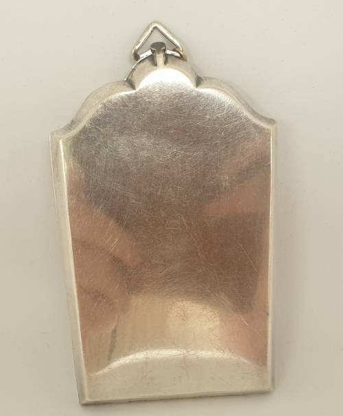 Rare Antique silver plated coin or change purse with Mirror- 2 old coins included