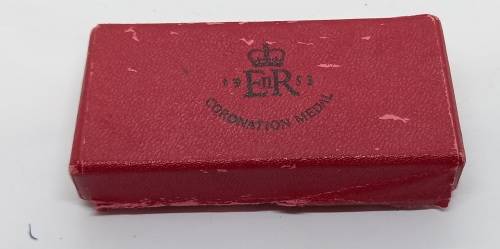 The Queen Elizabeth II-2 June 1953-Coronation Medal -SILVER 29 Gram -Boxed
