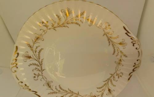 Vintage Paragon Lafayette CAKE PLATE- By appointment  to the Queen- Mint condition