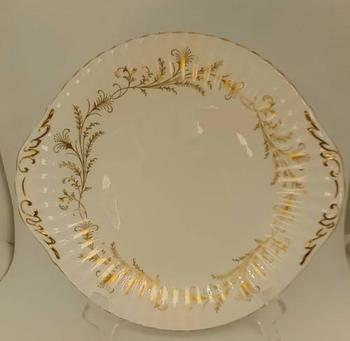 Vintage Paragon Lafayette CAKE PLATE- By appointment  to the Queen- Mint condition