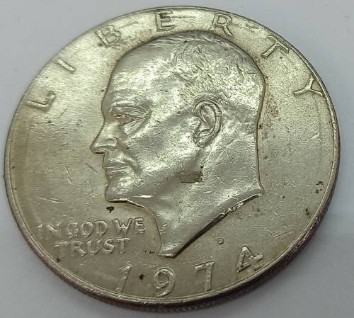 1974  United States 1 Dollar "Eisenhower Dollar"