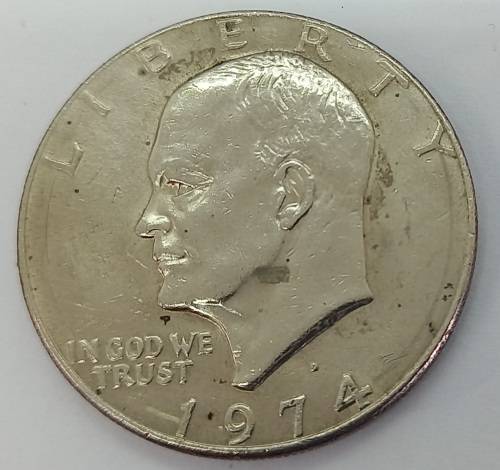 1974  United States 1 Dollar "Eisenhower Dollar"