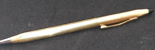 Vintage Cross 1/20 14kt Gold filled Ballpoint Pen   - Need Refill-No Case