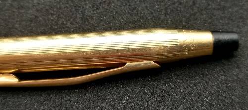 Vintage Cross 1/20 14kt Gold filled Ballpoint Pen   - Need Refill-No Case