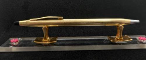Vintage Cross 1/20 14kt Gold filled Ballpoint Pen   - Need Refill-No Case