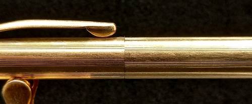 Vintage Cross 1/20 14kt Gold filled Ballpoint Pen   - Need Refill-No Case