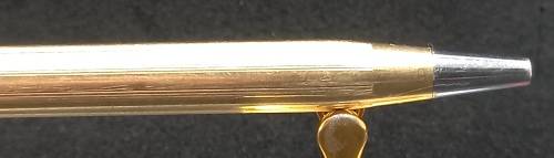 Vintage Cross 1/20 14kt Gold filled Ballpoint Pen   - Need Refill-No Case