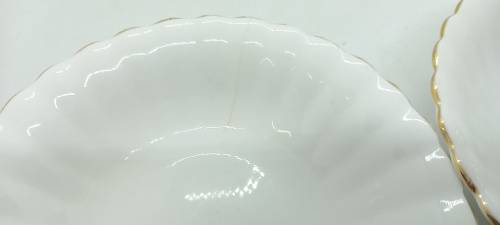 Vintage Royal Albert Val D'or -Dessert bowl  35x139mm -cracked see photos