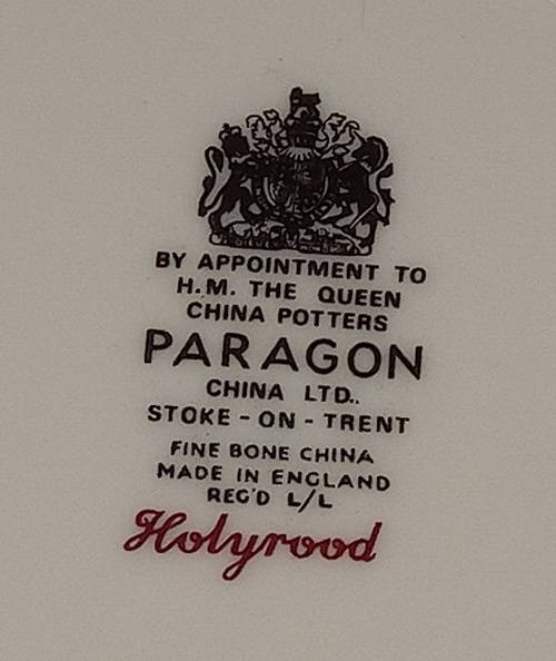 1983 Royal Albert Paragon Holyrood Fine Bone China TRIO - Mint Condition(5 available)