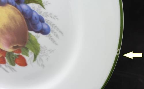 2 Vintage WIESENTHAL Porcelain Plates "Paradise Valley"No 32196-Germany - 202mm