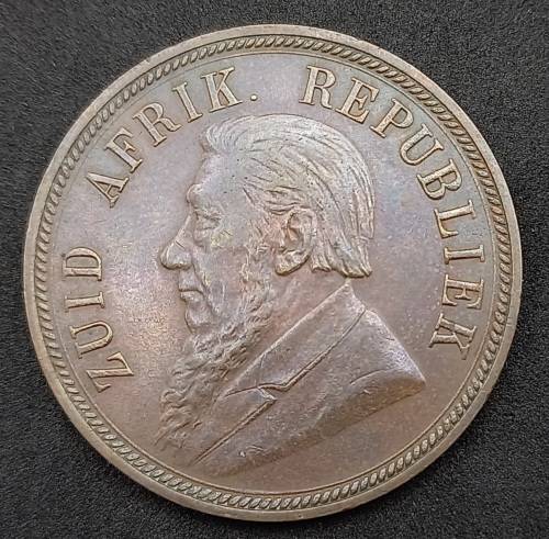 1889 1 Penny Zuid Afrikaansche Republiek (excellent condition)